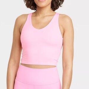 All in Motion v neck sports bra
